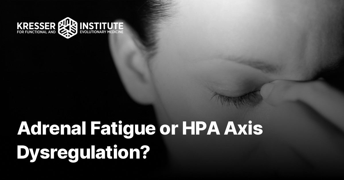 Adrenal Fatigue Or Hpa Axis Dysregulation Kresser Institute